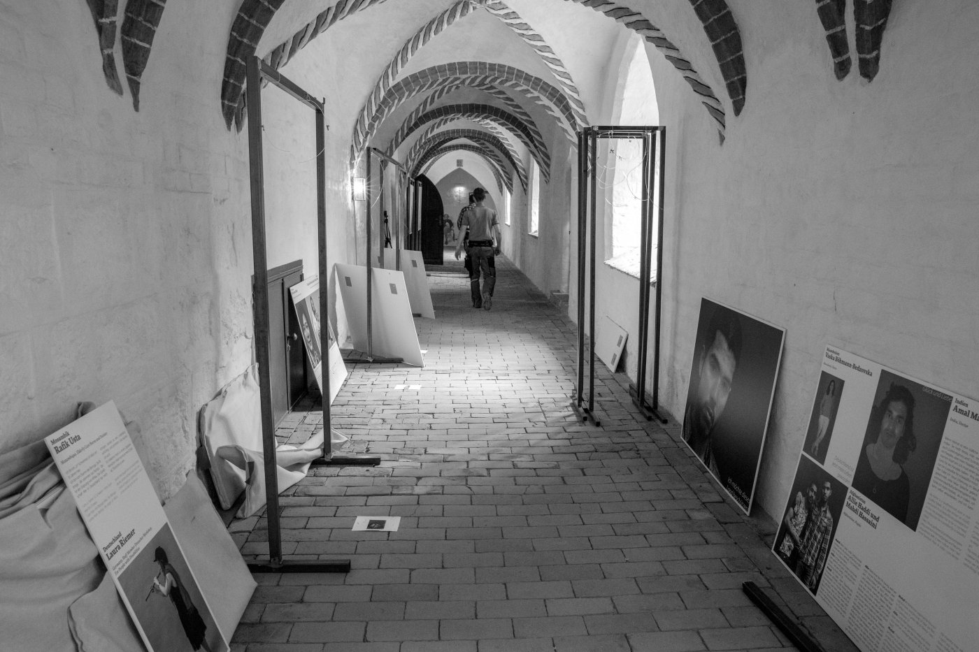 Ausstellungsaufbau Kloster Heiligengrabe