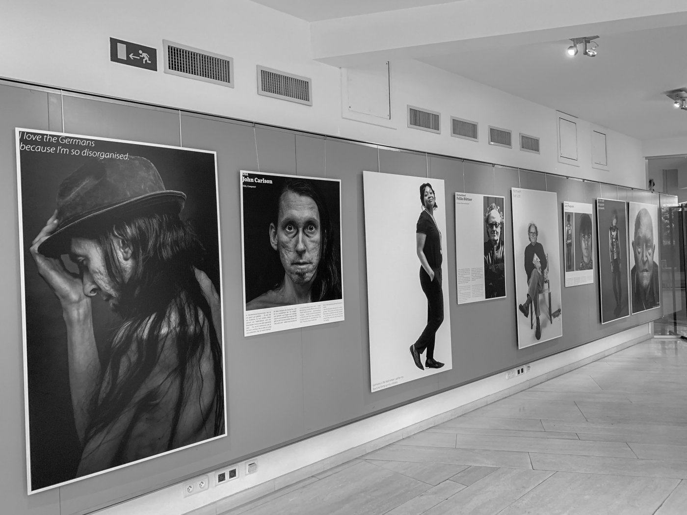 Exhebition homeland, brussels, belgium, manuela koska