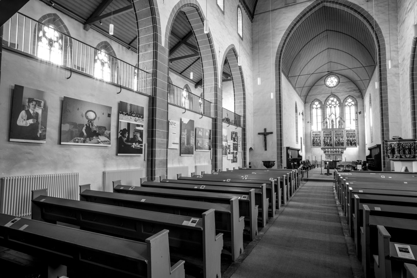 Abraham war Optimist exhibition Erfurt Reglerkirche
