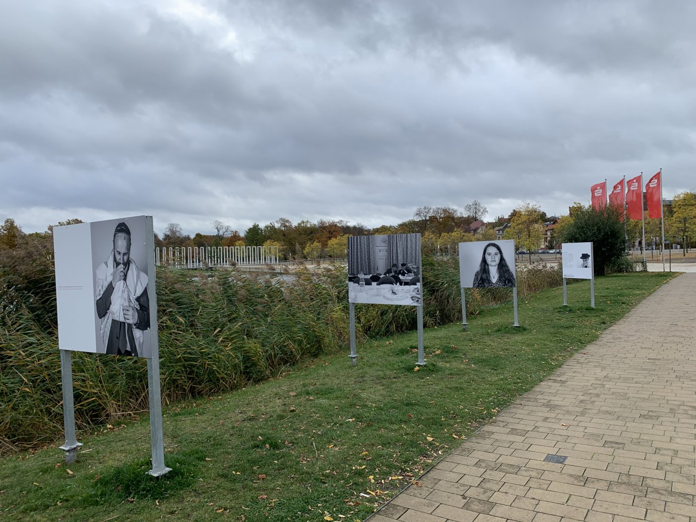 Abraham war Optimist open air ausstellung schwerin