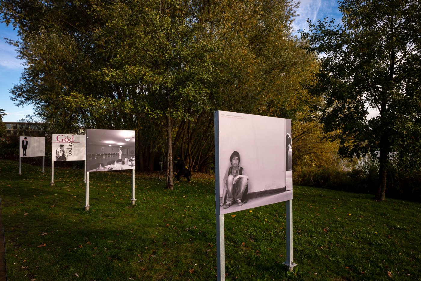 Abraham war Optimist open air ausstellung schwerin