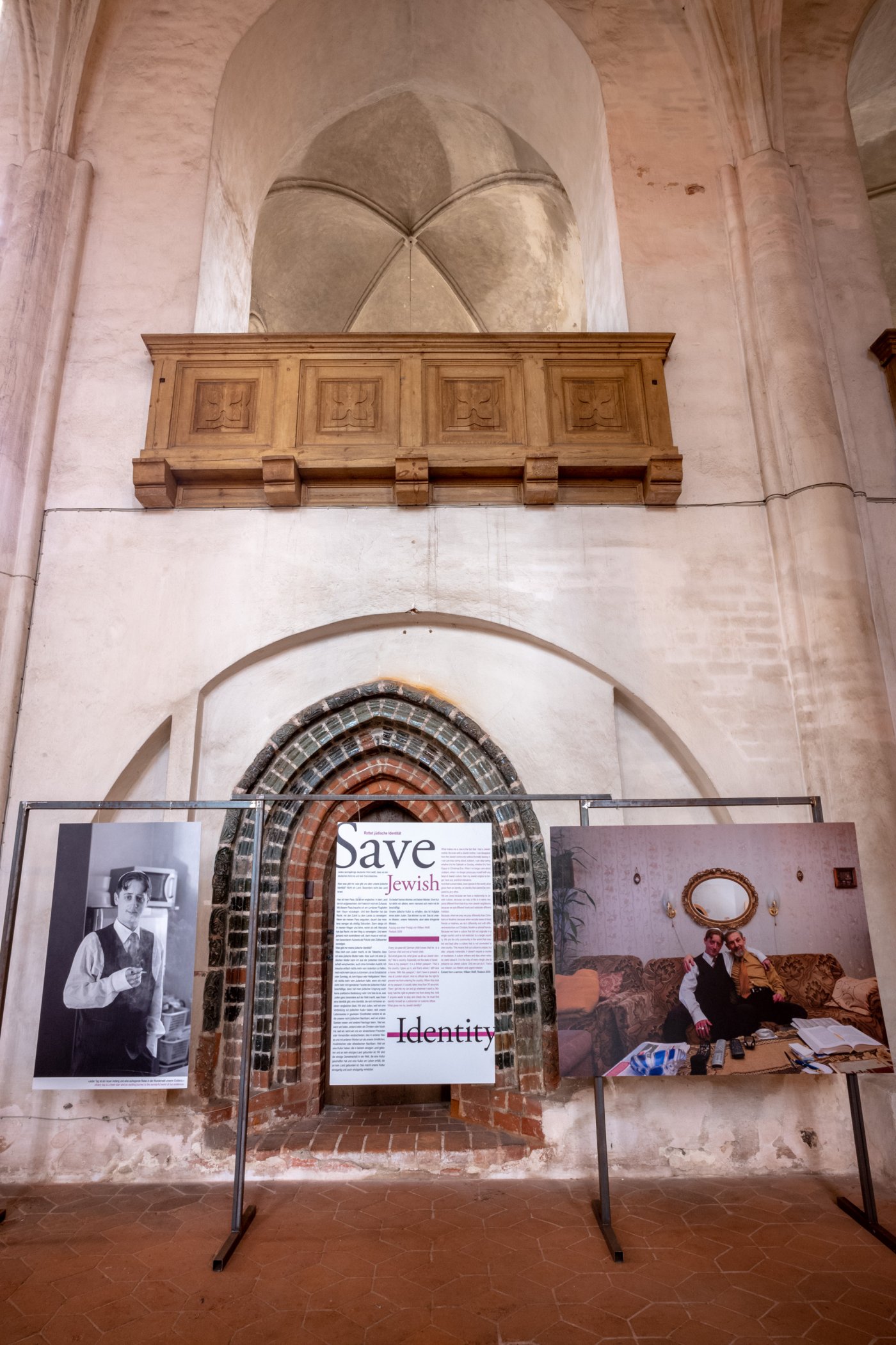 abraham war optimist Ausstellung Wittstock Marienkirche mai 2021