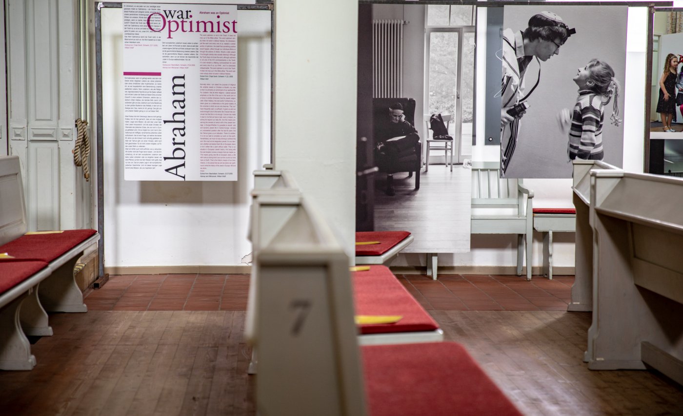 Abraham war Optimist Ausstellung Ilmenau St. Jakobuskirche